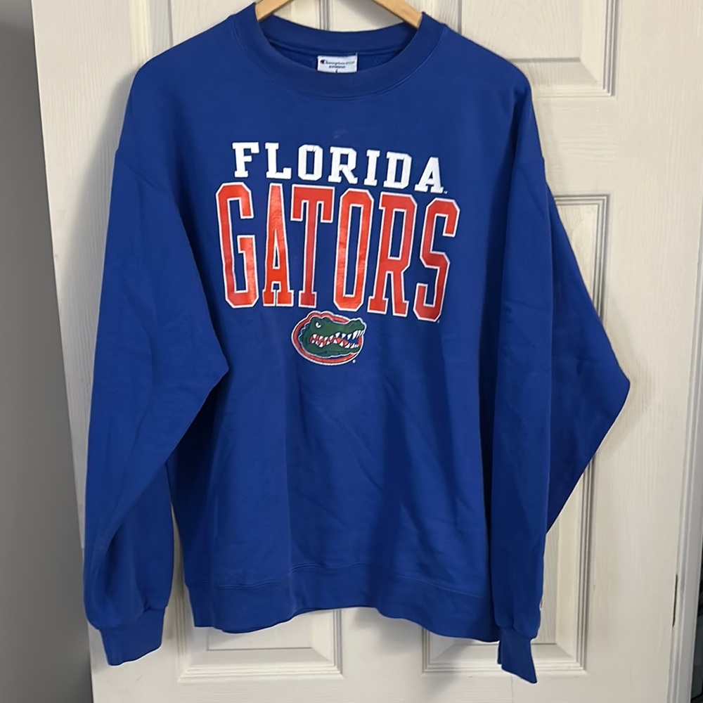 Champion Blue Florida Gators Men's Sweatshirt L